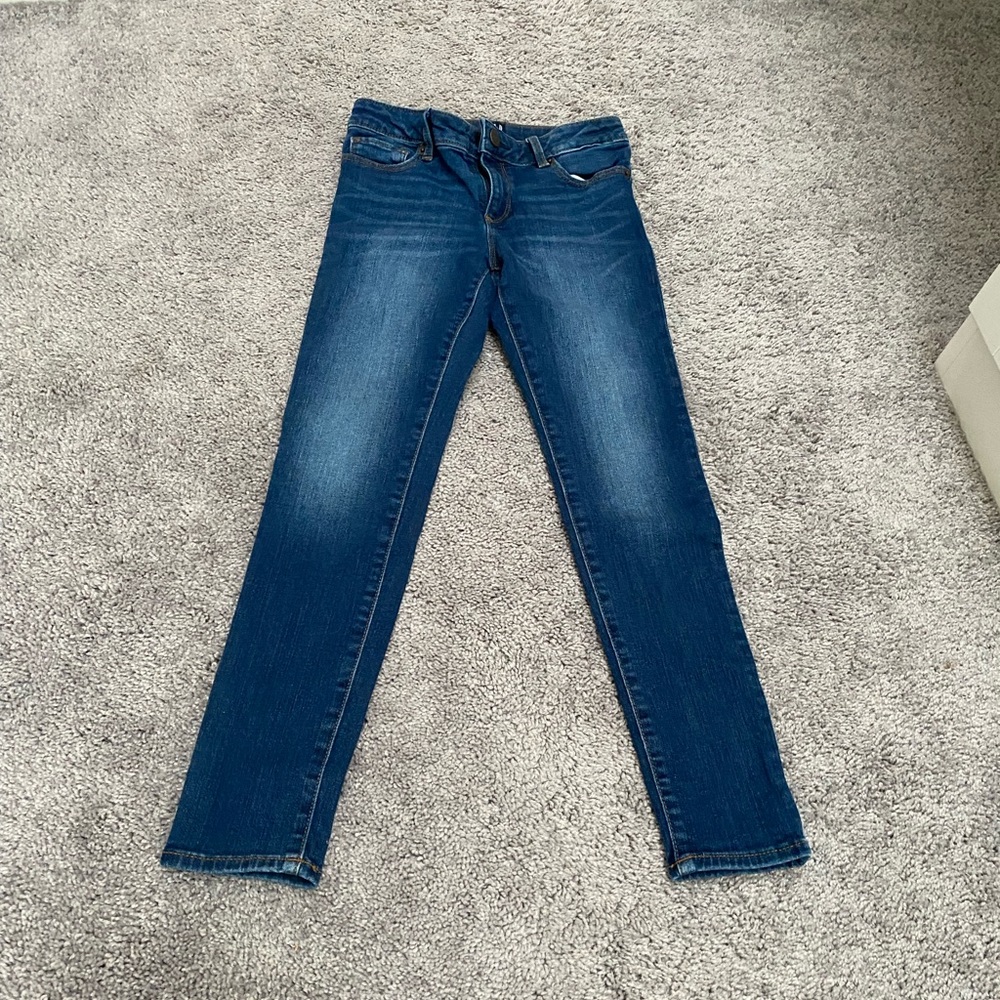 Gap Girls Stretch Super Skinny Jeans Adjustable Waist